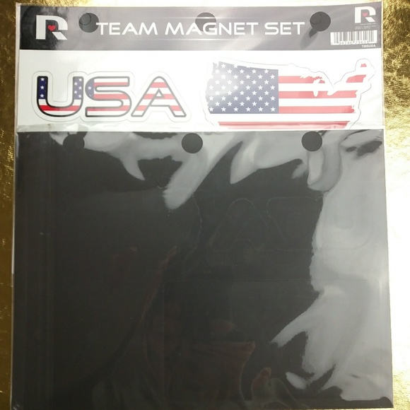 Lot of 12 USA Country Magnet Die Cut Sheet Sets - Picture 5 of 8